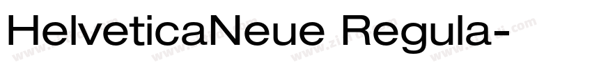HelveticaNeue Regula字体转换